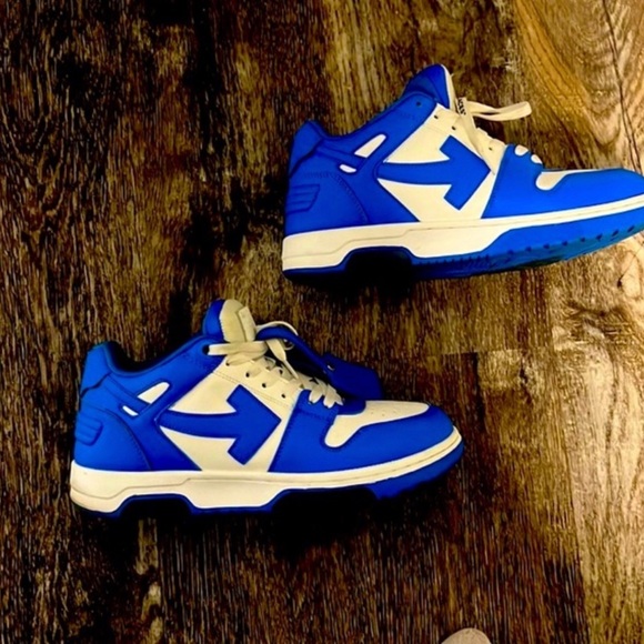 Off-White Out Of Office Low ‘ JAY-Z Blue,  GREAT Sneakers Size 45 ( 11.5 US ) - main image 6